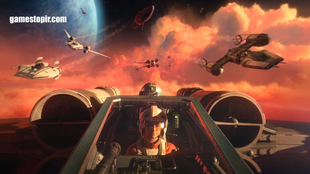 بازی star wars: squadrons